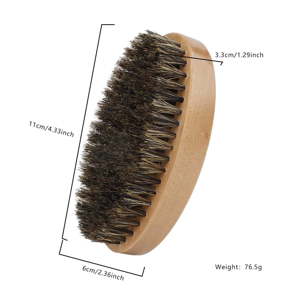 Men's Shaving Brush Set Boar B - огляд і ціна Brush Bristle Set