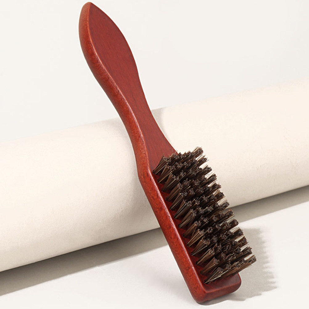2Pcs Beard Grooming Brush Wood - огляд і ціна Brush Bristle Set