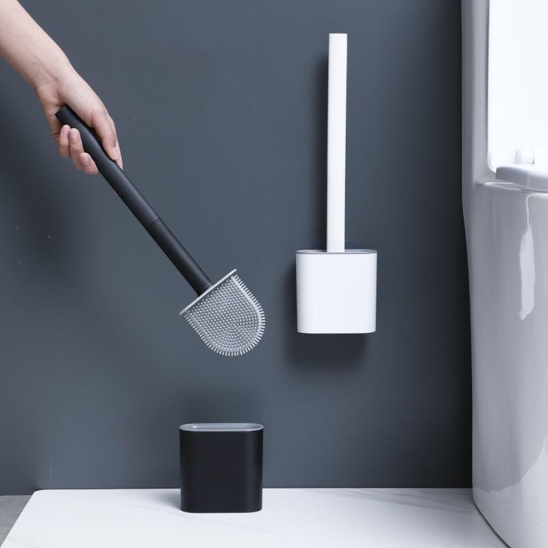 Silicone Toilet Brush Set Wall - огляд і ціна Brush Bristle Set
