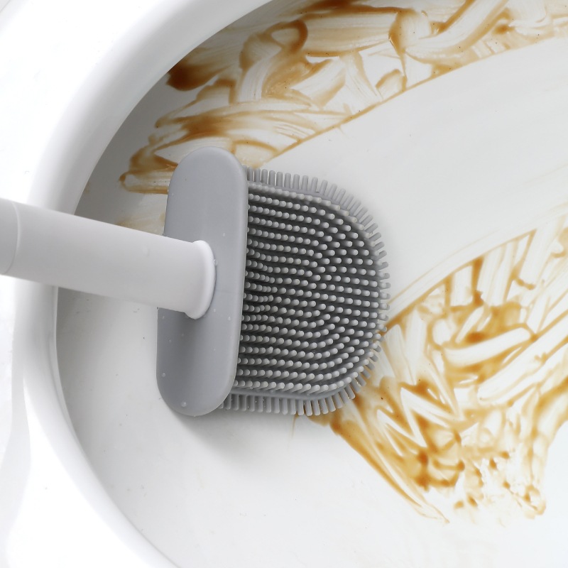 Silicone Toilet Brush Set Wall - огляд і ціна Brush Bristle Set
