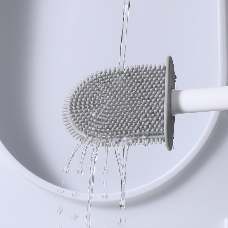 Silicone Toilet Brush Set Wall - огляд і ціна Brush Bristle Set