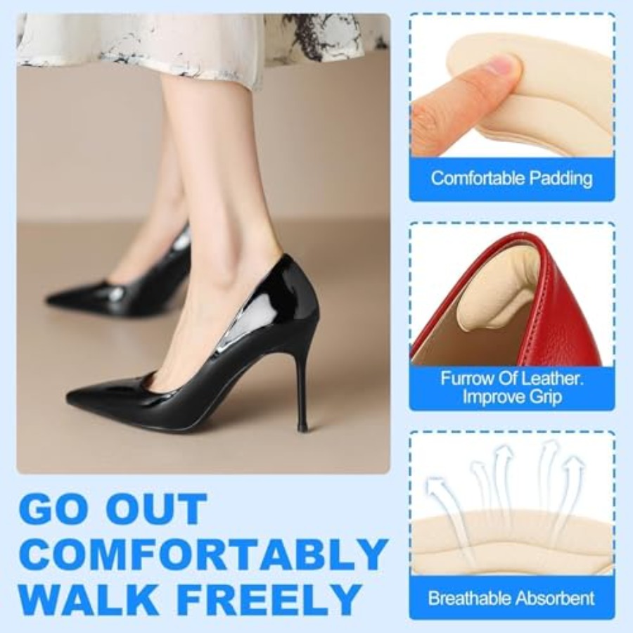 9 Pairs Heel Cushion Pads for  - огляд і ціна Heel Liner Grip