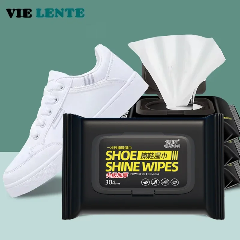 12-60Pcs Disposable Shoes Clea - огляд і ціна Sneaker Care Wipes