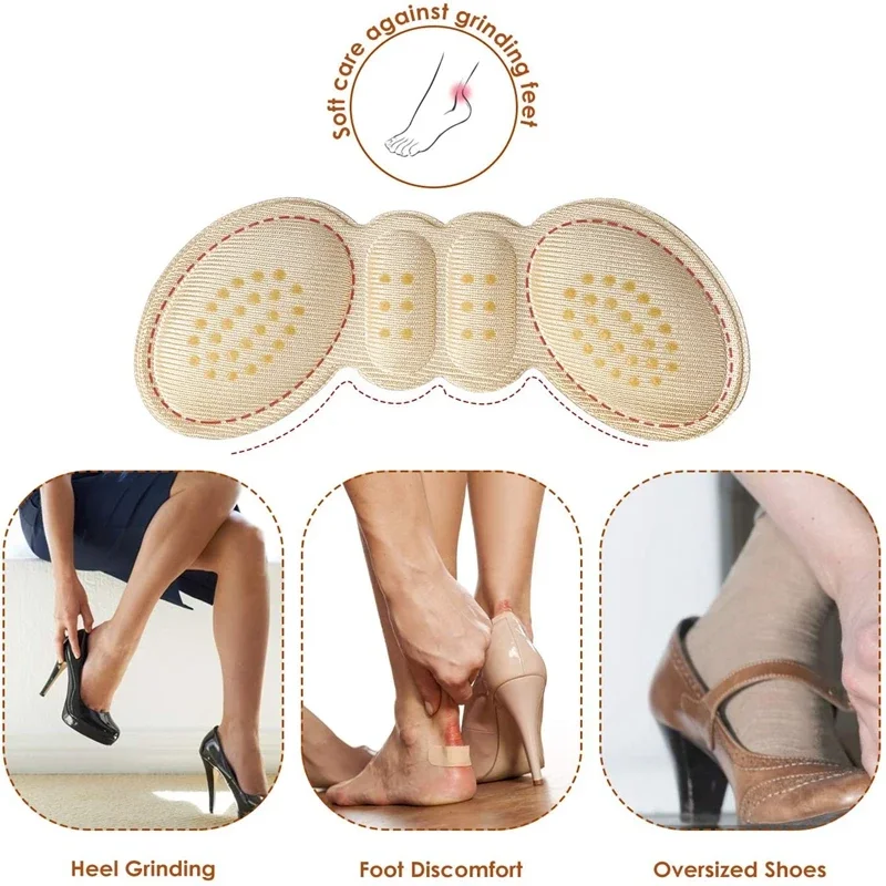 High Heels Heel Pads Protector - огляд і ціна Heel Liner Grip