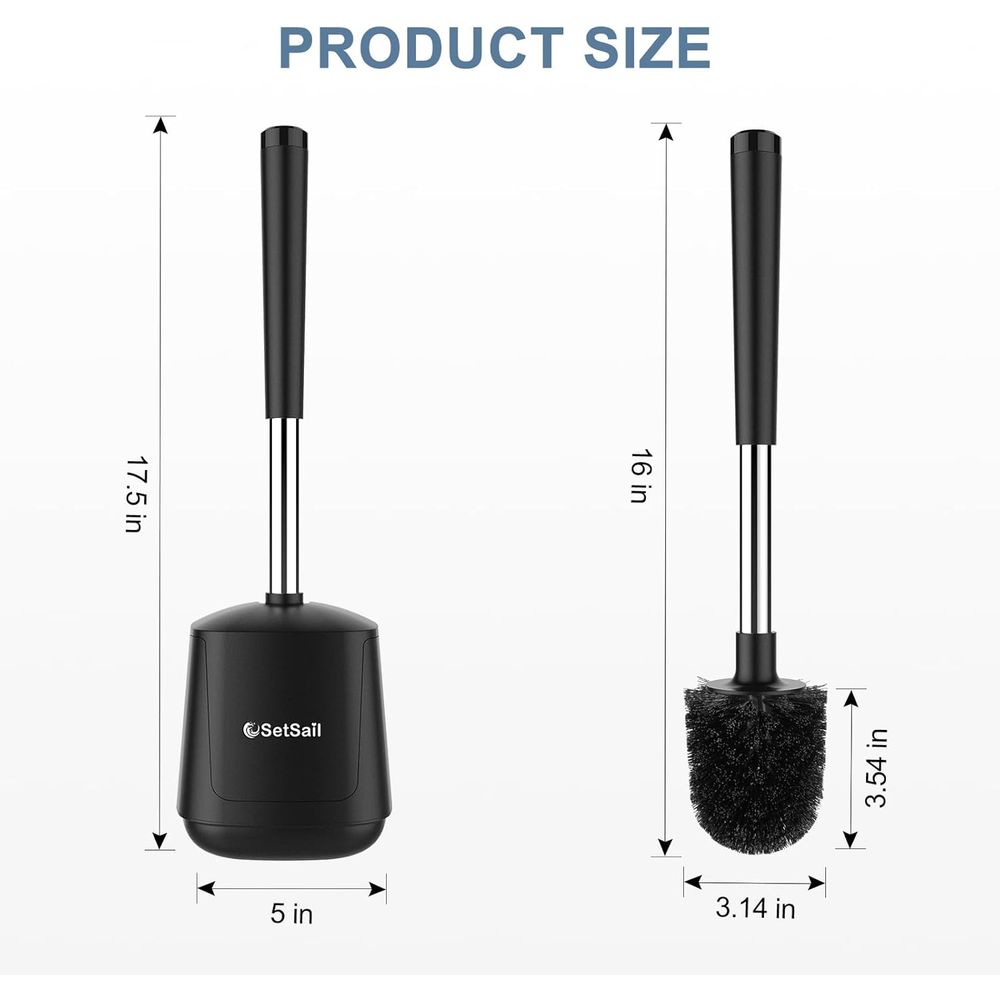 Closing Lid Toilet Bowl Brushe - огляд і ціна Brush Bristle Set