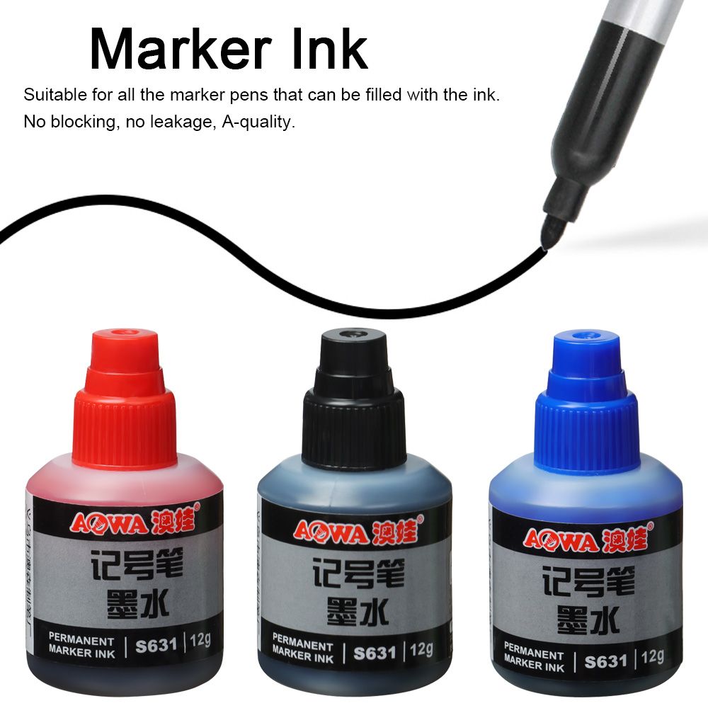 12ml Paint Black Blue Red Pen  - огляд і ціна Midsole Marker Paint