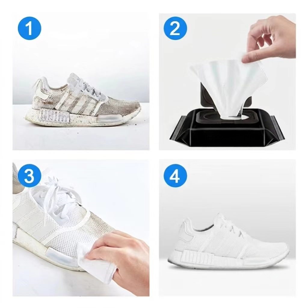 Disposable Sneaker Cleaning Wi - огляд і ціна Sneaker Care Wipes