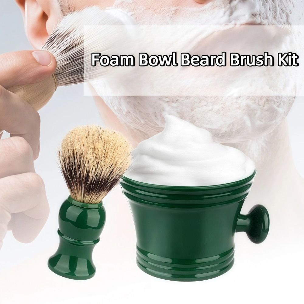 Full Set Shaving Brush Cup Set - огляд і ціна Brush Bristle Set