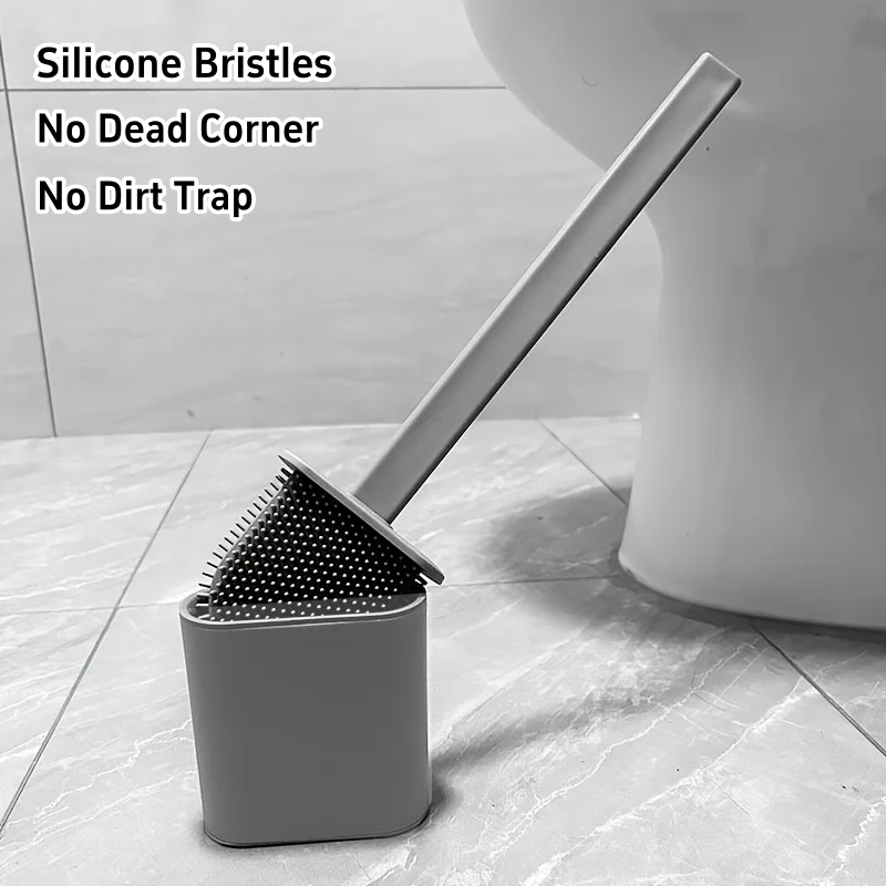 Toilet Brush Water Leak Proof  - огляд і ціна Brush Bristle Set