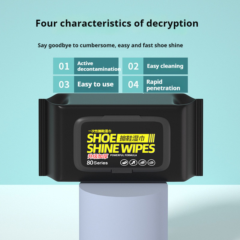 New Disposable Shoe Clean Wipe - огляд і ціна Sneaker Care Wipes