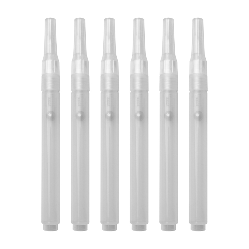 6Pcs Clear Empty Brush Pen Ref - огляд і ціна Midsole Marker Paint