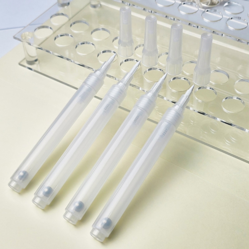 6Pcs Clear Empty Brush Pen Ref - огляд і ціна Midsole Marker Paint