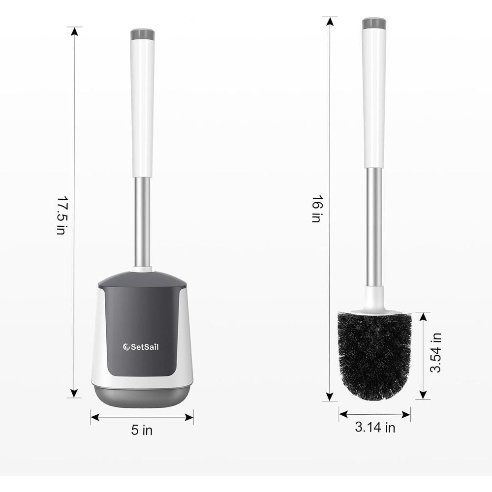 Closing Lid Toilet Bowl Brushe - огляд і ціна Brush Bristle Set
