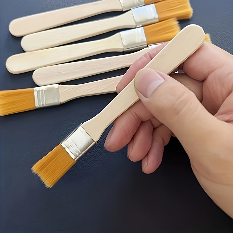 10Pcs Wooden Handle Nylon Bris - огляд і ціна Brush Bristle Set