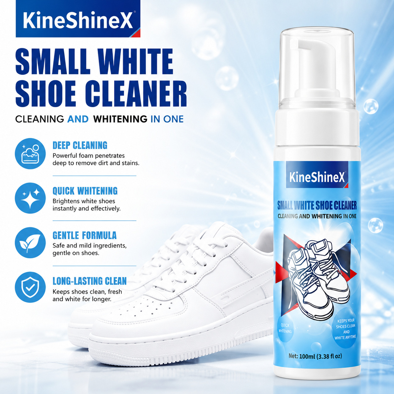 Gihen Shoe Cleaner Kits Water- - огляд і ціна Sneaker Care Cleaning Kit